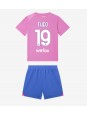 AC Milan Theo Hernandez #19 Alternativní dres pro děti 2023-24 Krátký Rukáv (+ trenýrky)